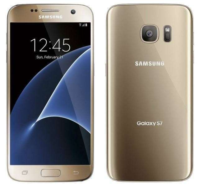 Samsung Galaxy S7 Gold Samsung Galaxy S7 Gold