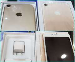 iPhone 7 de 128 gb dorado en caja sellada con garant?a escrita