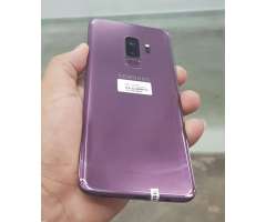 Samsung Galaxy S9 Plus purpura de 64 gb impecable
