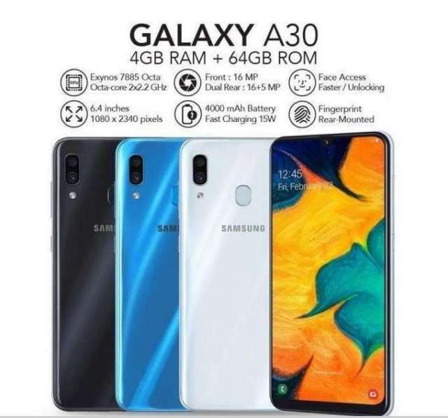 Samsung Galaxy A30 de 128 gb Samsung Galaxy A30 de 128 gb